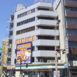 【河野ビル】7階12.97坪 東区東片端、外堀通り沿い角地の高速インター至近ビル