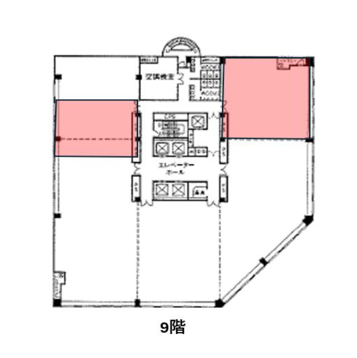 錦3 桜通大津第一生命ビルディング 平面図 錦3 桜通大津第一生命ビルディング 平面図