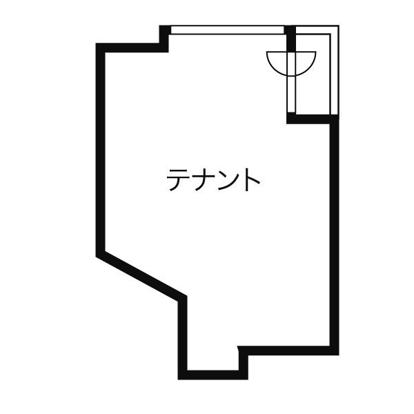 椿町　ＷＥＳＴ　ＮＡＧＯＹＡ　５６　平面図