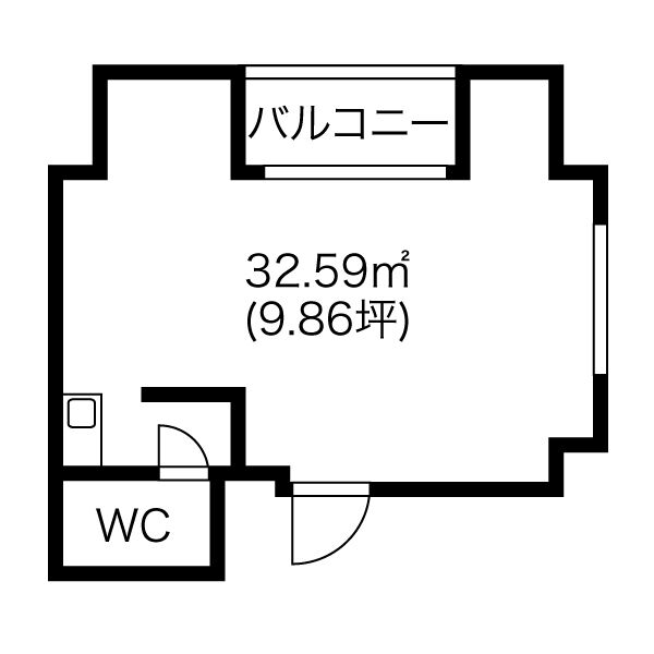 栄３　杉本ビル　平面図